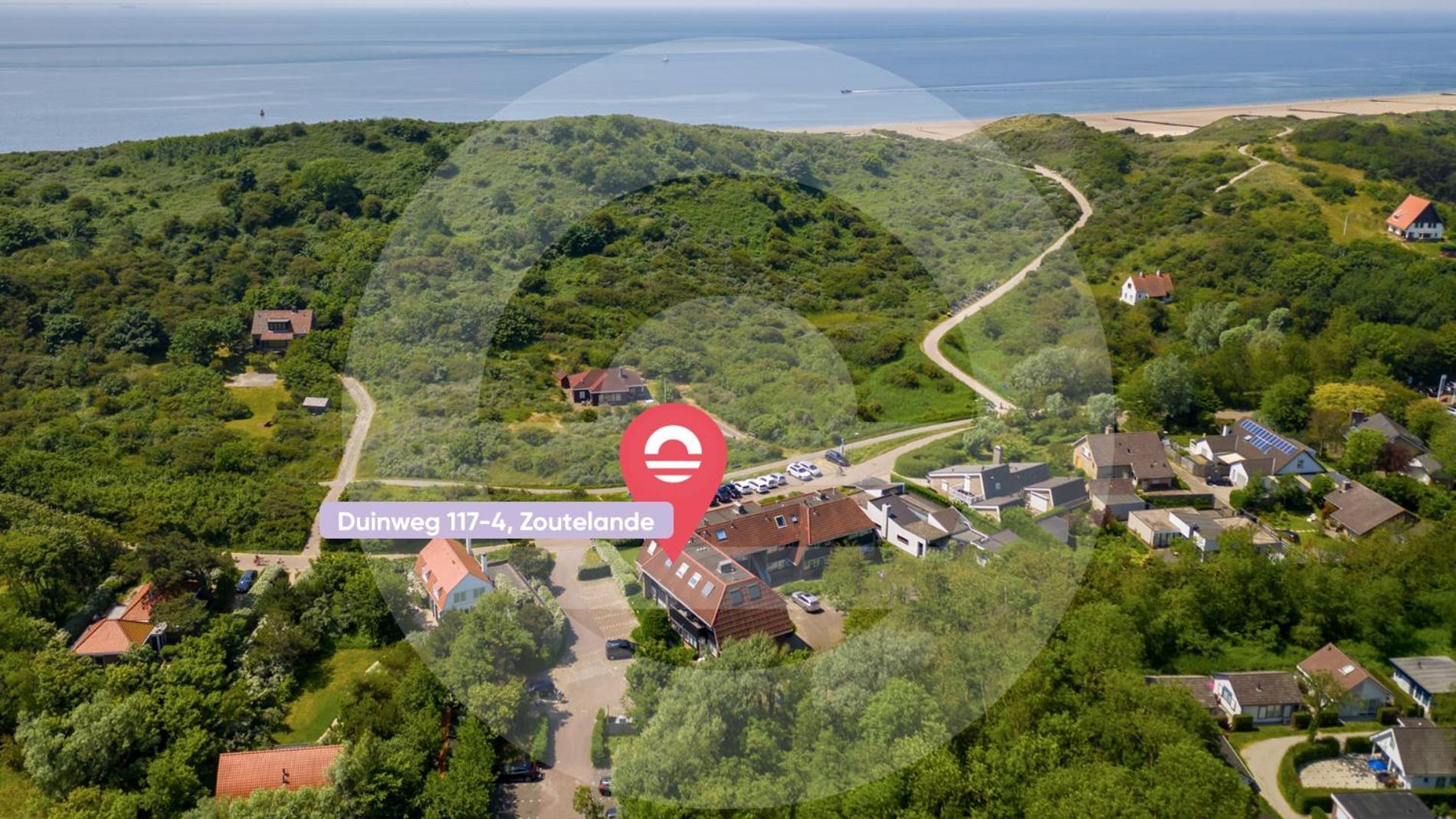 Welcome In - Appartement 'Duinoord' Met Balkon Op Toplocatie Duinweg 117-4 佐特兰德 外观 照片